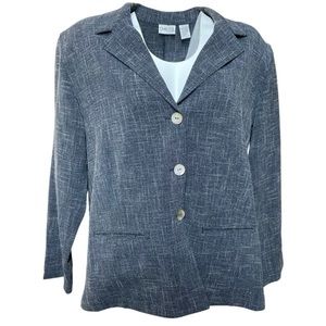 Vintage Chico’s tweed blazer